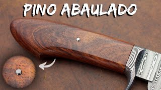 How to make a domed pin for knives! Narrated and complete tutorial