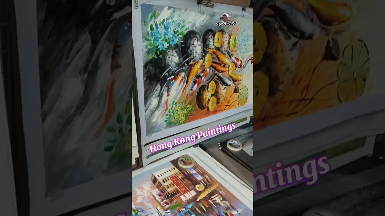 Hong Kong Paintings | Kuya Wen2 TV