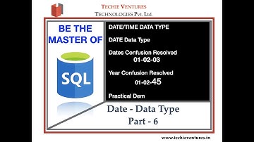 SQL-Data Type - Part -6 | DATE Data Type in SQL | Interview Questions | Practical Demo