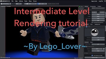 Intermediate Level mecabricks.com Rendering Tutorial