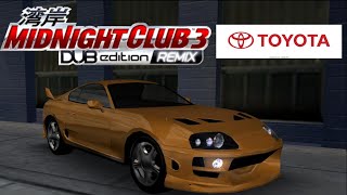 MIDNIGHT CLUB 3 TOYOTA SUPRA DO VELOZES E FURIOSOS