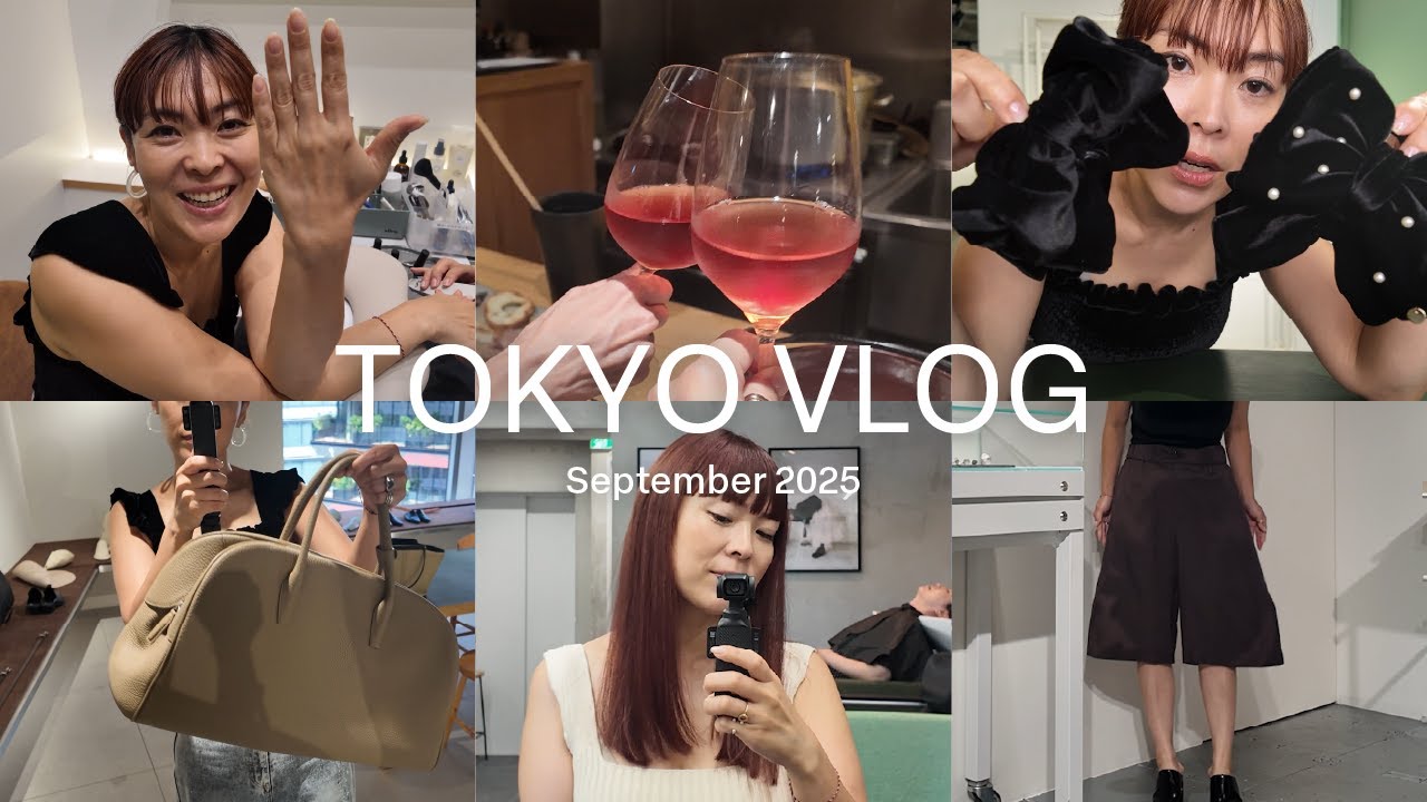 ukaでネイルケアしたり仕事したり美容室行ったりTOKYOVLOG