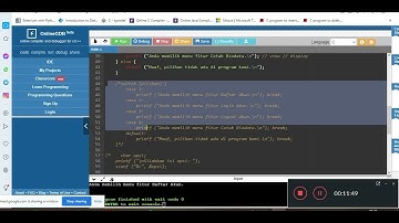 Pemrograman C | Bahasan Percabangan Dengan Struktur IF-ELSE dan Switch-Case Serta Nested Conditional