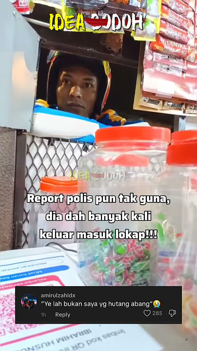 RIDER PANAS BARAN 'CASHIER TAK BAGI HUTANG DULU, BAYAR ESOK'