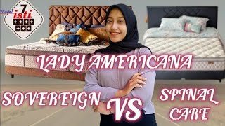 Springbed Sovereign VS Springbed Spinal care Lady americana