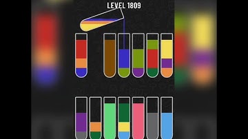 Water Sort Puzzle - Level 1809