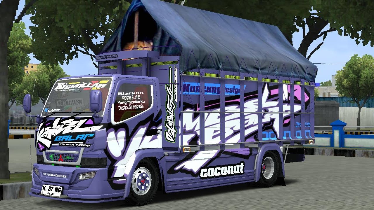 Sharee || livery mod canter terbaru 2025 || mod $$canter fariz jaya abadi || mod by