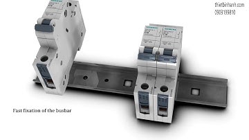Cấu tạo Siemens 5SL Miniature Circuit Breakers