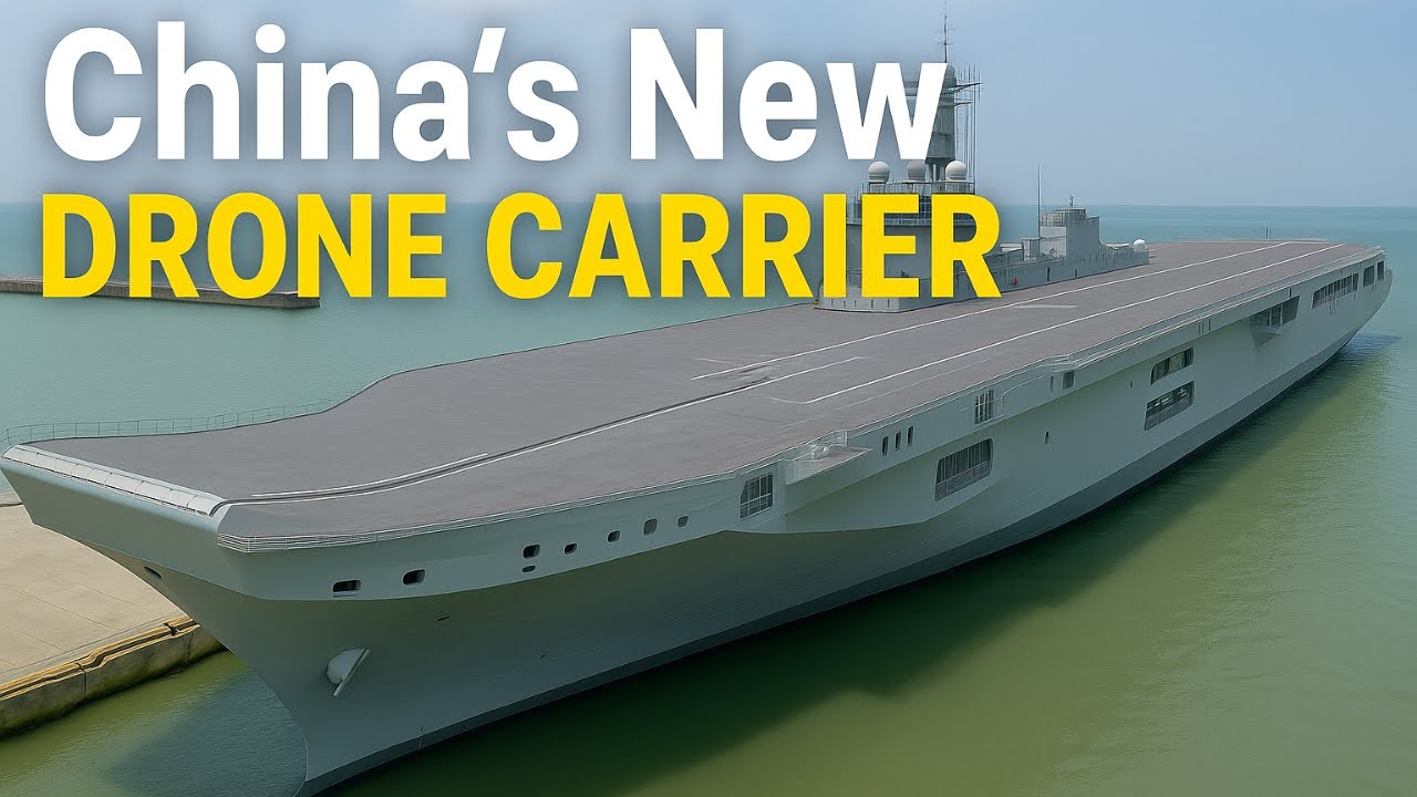 China Just Shocked the World with a “Magnetic” Drone Carrier! - YouTube