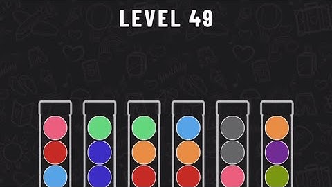 Ball Sort Puzzle Level 49 #ballsortpuzzle #ballsortpuzzlegameplay #puzzlegame #mobilegames