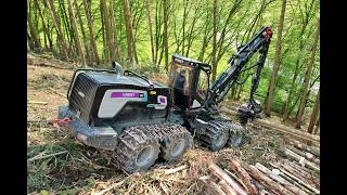 🌲*HybridPower* • Logset 8H Hybrid &amp; T.Winch 10.3 • Cab &amp; WinchView • HarvesterAction 🌲