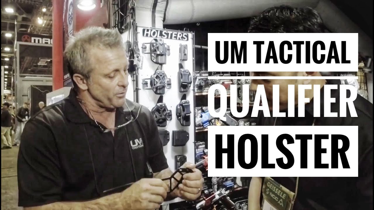 Turn an IWB holster into an OWB with the Qualifier from UM Tactical - Shot Show 2018