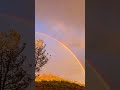 Double Rainbow 🌈 in front of my house today! #mothernature #rainbow #travel #outdoors #calming #cool