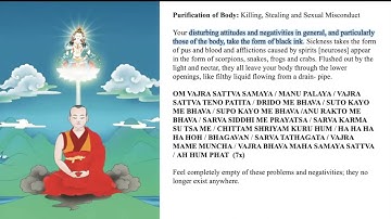 11_Purification Retreat: Lightly Guided Evening Vajrasattva Practice