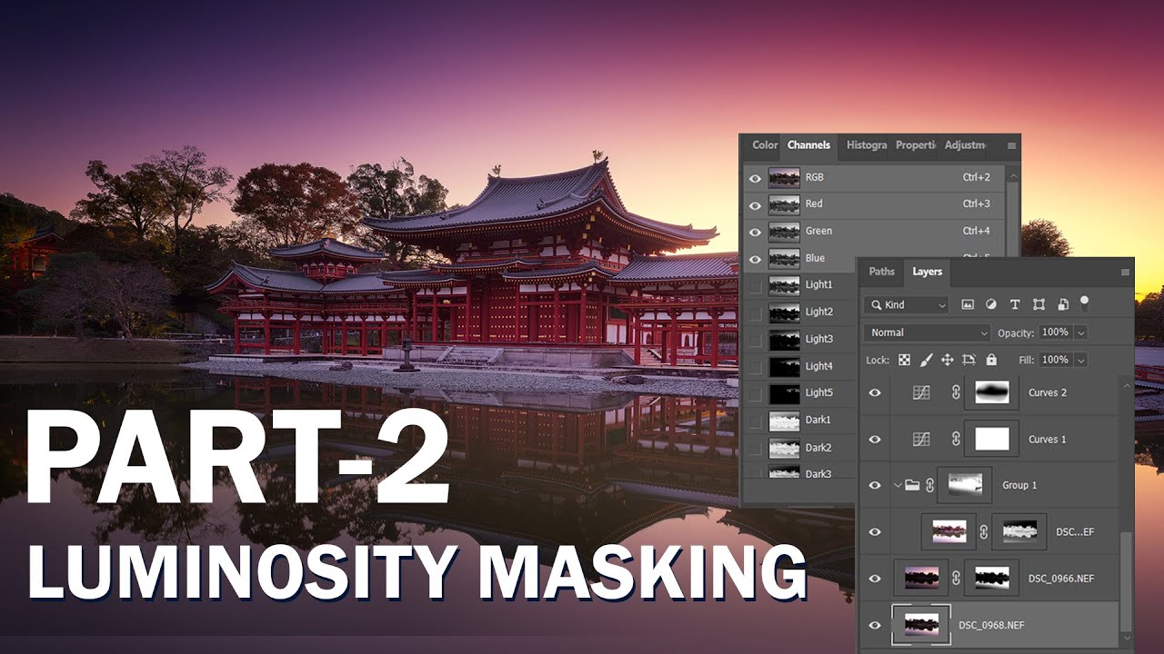 How to edit photos using Luminosity Masking - YouTube