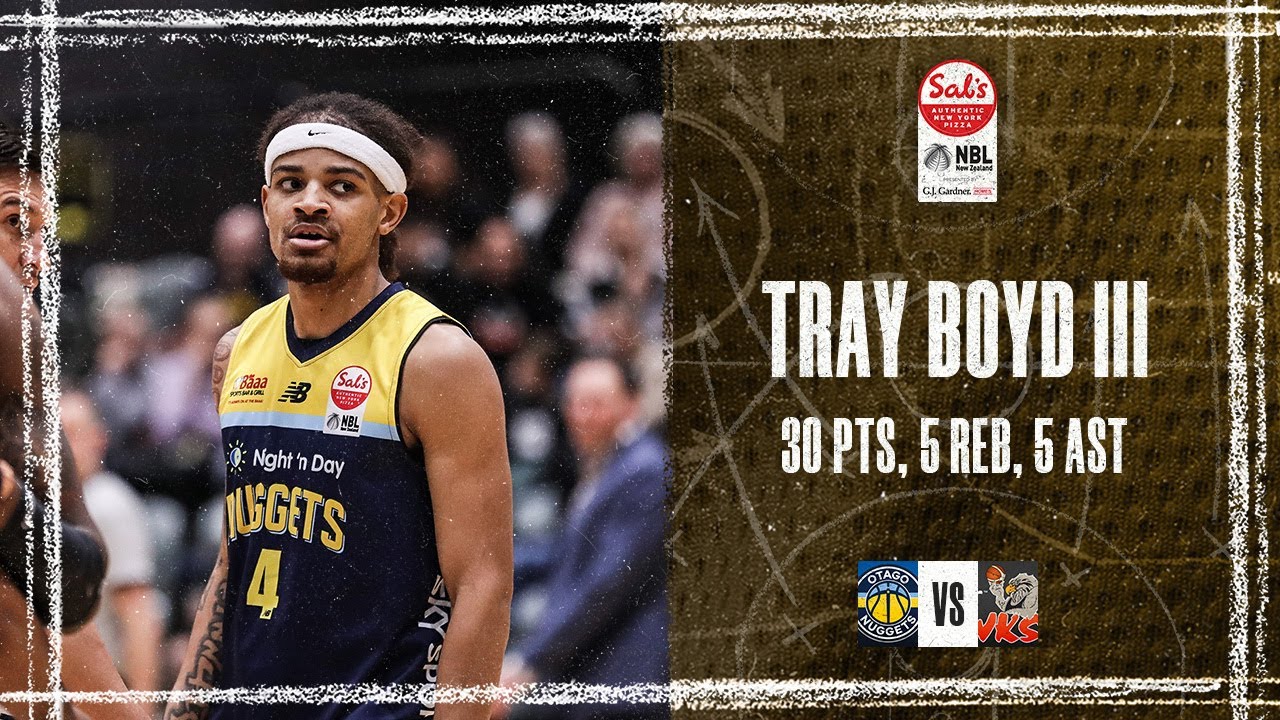 Tray Boyd 30-5-5 vs. Hawke's Bay Hawks | Final 6