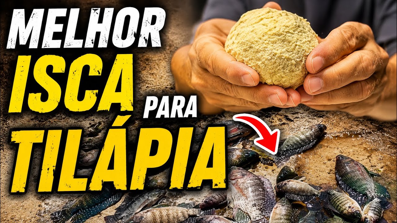 A MELHOR ISCA PARA TILÁPIA! (Simples, barata e infalível)🎣🐟 ...