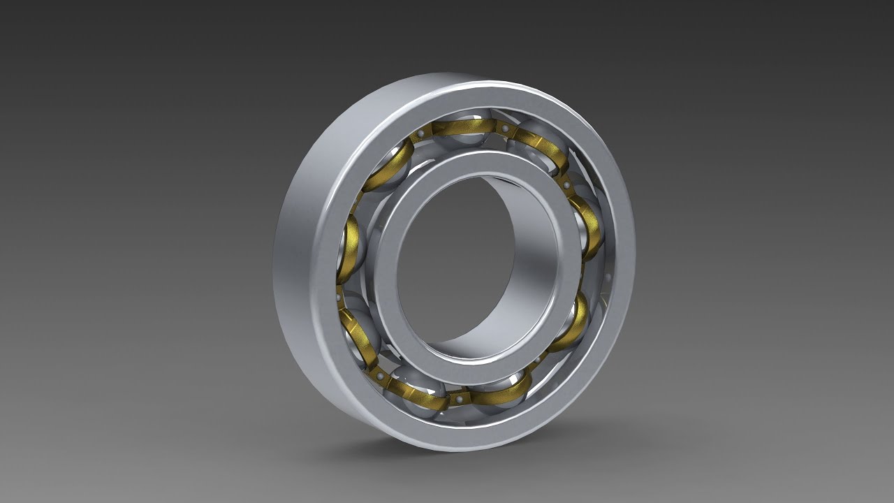 Ball Bearing (Model) Design and Assembly tutorial in Solidworks YouTube