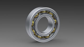 Ball Bearing (Model) Design and Assembly tutorial in Solidworks
