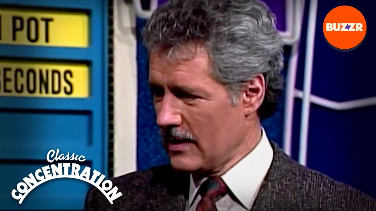 Contestants Totally Stumped! | Ep1014 Classic Concentration '91 | Alex Trebek | BUZZR