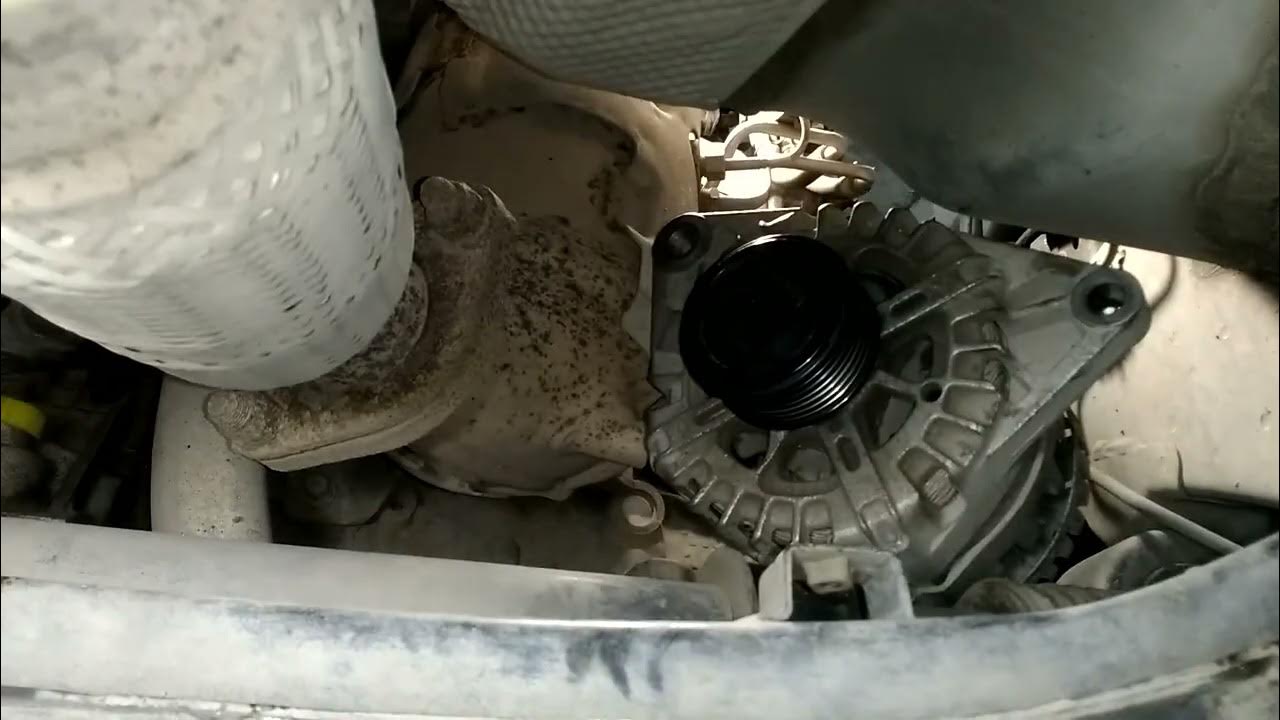 Замена шкива генератора с обгонной муфтой KIA Sorento XM FL - KIA Sorento (2G), 