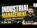 Industrial Management Important Questions | Industrial Management One Shot by Rahul Sir