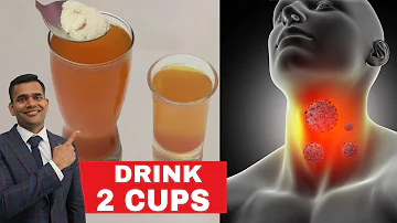 Home Remedy To Cure Sore Throat, Throat Infection