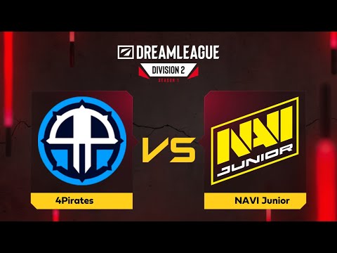 4Pirates проти NAVI Junior | Гра 2 | DreamLeague - Division 2 - S1 - Group B