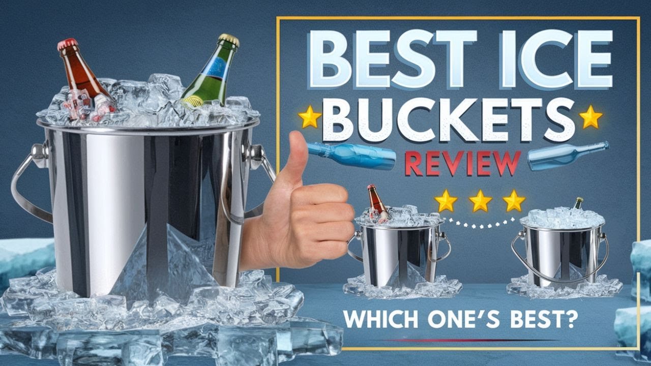 Keep Your Drinks Cold In Style - Top 5 Best Ice Buckets In 2025!