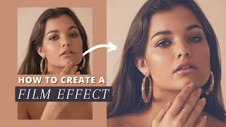 How to Make Your Photos Look Like Film [Photoshop Colour Grading Tutorial] [Retouching Tutorial]