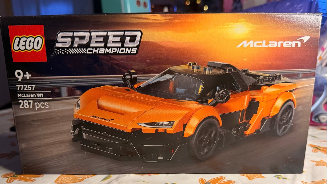 Building Speed Champion 77257 McLaren W1 / pcs 287 / Speed Build 