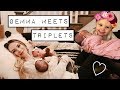 THE TRIPLETS ARE HOME PT. 2 | GEMMA MEETS HER 3 SIBLINGS FOR FIRST TIME