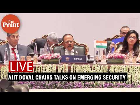 LIVE: Ajit Doval chairs talks on emerging security threats & technology