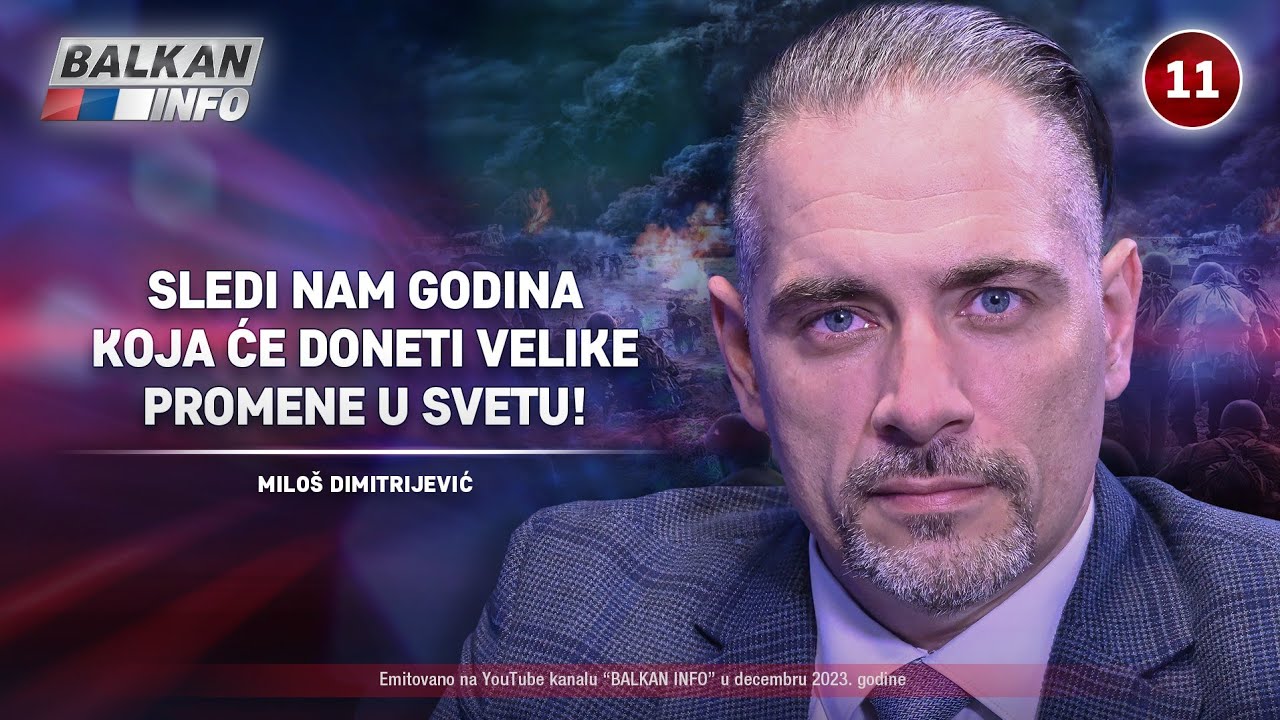 ⁣INTERVJU: Miloš Dimitrijević - Sledi nam godina koja će doneti velike promene u svetu! (27.12.2023)