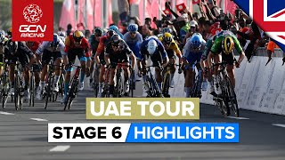 Technical Finale Tests The Sprinters! | UAE Tour 2023 Highlights - Stage 6