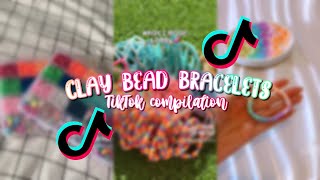 Clay Bead Bracelets! ✨ || TikTok Compilation 💓