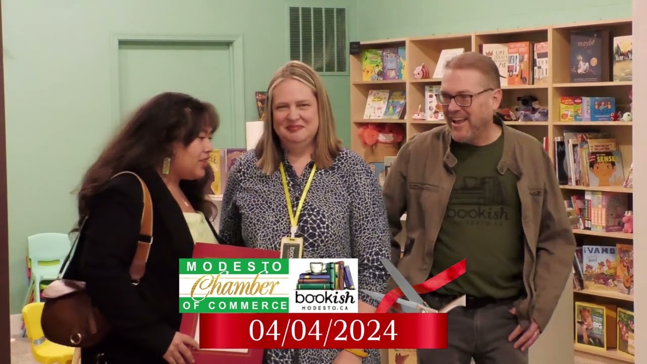 Bookish Modesto - Ribbon Cutting - 04/04/2024