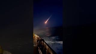 Meteor Strikes The Ocean The Sky Turns To Fire