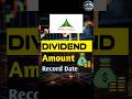 PTC India dividend 2026 #shortsfeed #dividend