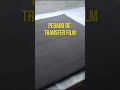 Transfer film en calzado