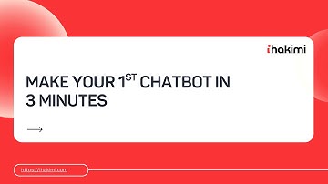Make your chatbot in 3 mins