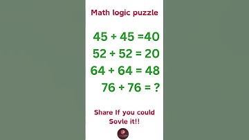 Can you solve these brain teasers?  Do you solve this? | Math Puzzle | Math logic puzzle