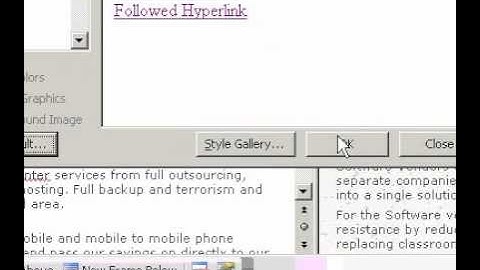 Microsoft Office Word 2003 Remove the default theme from all new documents or Web pages