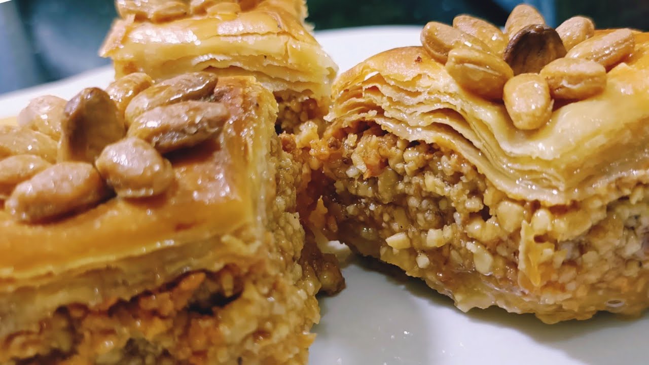 بقلاوة جزائرية مع سر القرمشة بدون آلة توريق لي راي دايرا حالة من عند دحمنوس