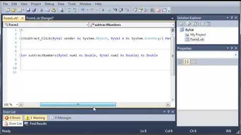 Visual Basic Tutorial   44   ByVal ‏