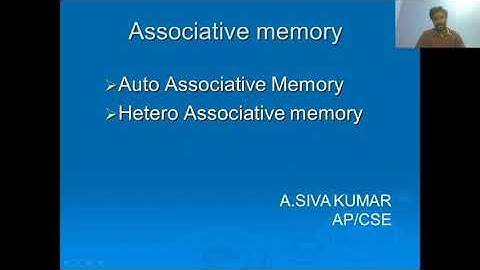 Associative Memory