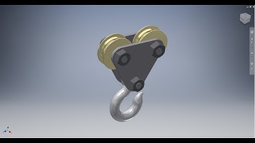 Học inventor cơ bản: Vẽ cái móc cẩu bằng inventor