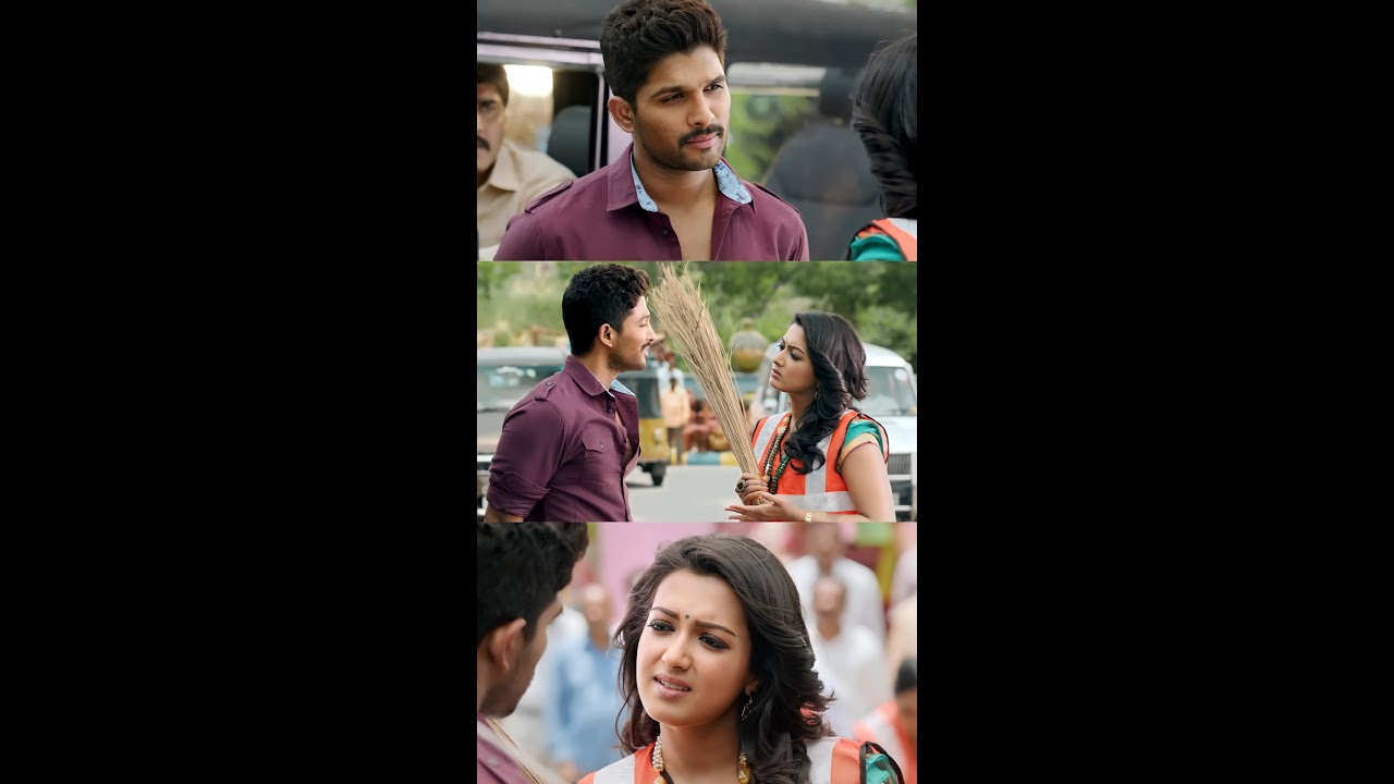 Matter Simple Hai I Love You ❤️#AlluArjun #CatherineTresa #Sarrainodu #Romantic #Shorts