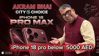 Dubai mobile market iPhone 18pro Below 5000AED I Dubai price Drop Every day in