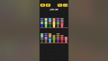 Cup Sort Puzzle Level 887  = Water Sort Puzzle Level 887  = Ball Sort Puzzle Level 887 All the same